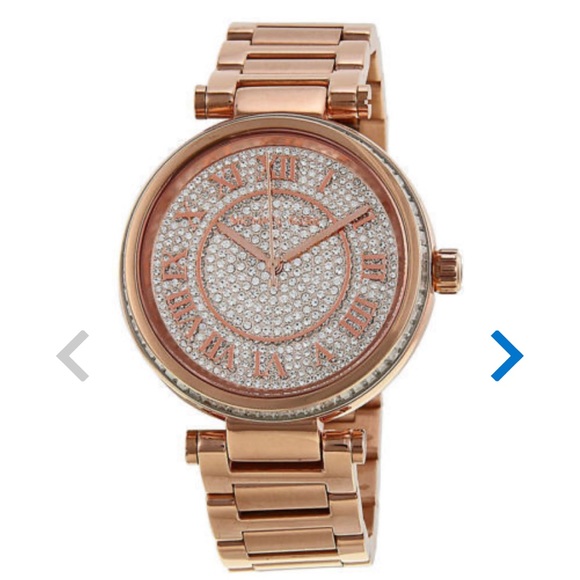 Michael Kors Women\'s Skylar 111603 MK5868 Rose-Gold Stainless-Steel Quartz
